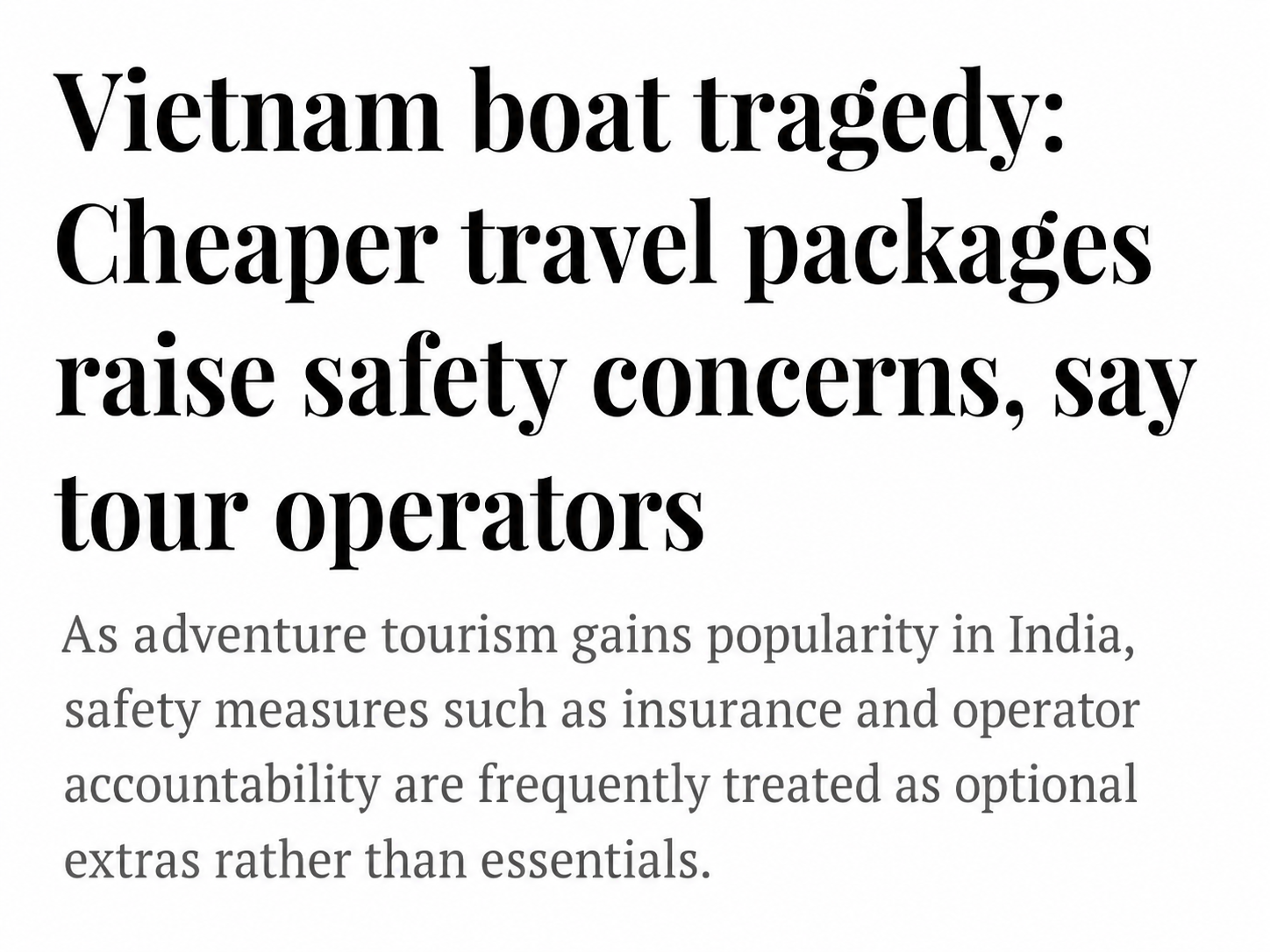 The Real Reason You Should Never Travel Abroad Without Insurance